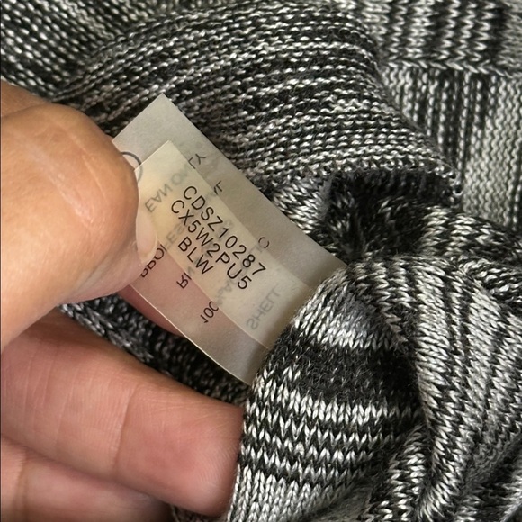 Calvin Klein Women’s 2X Gray Marled Knit Cowl Neck Long Sleeve Sweater Dress - Picture 10 of 10